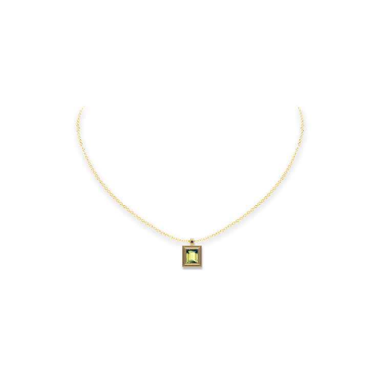 Jewelry image on model