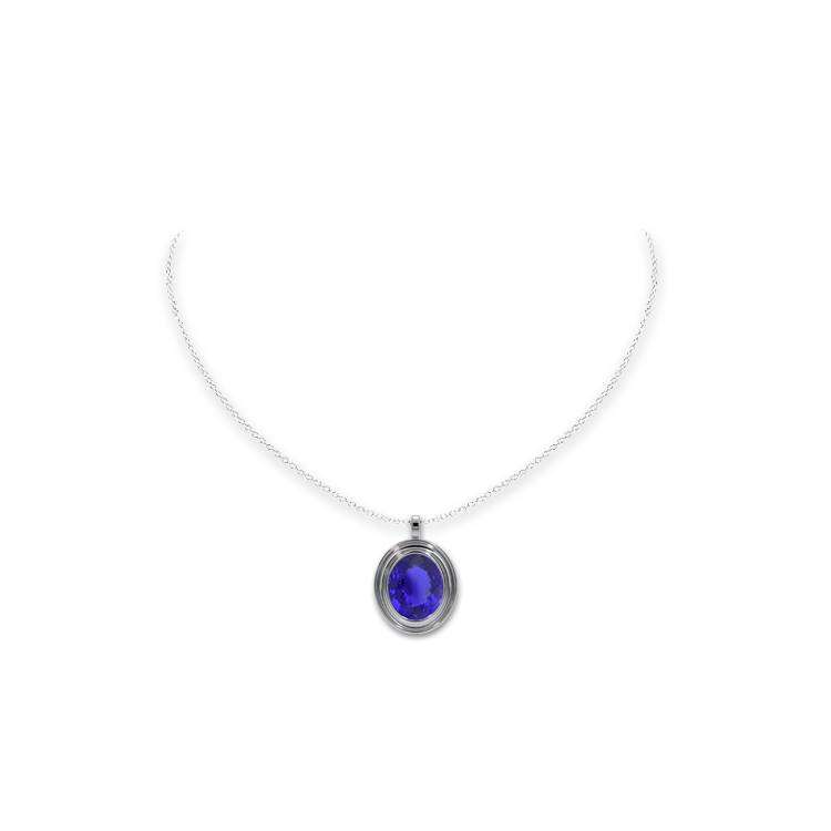 Jewelry image on model