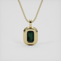 1.32 Ct. Bi Color Sapphire Pendant, 14K Yellow Gold 4