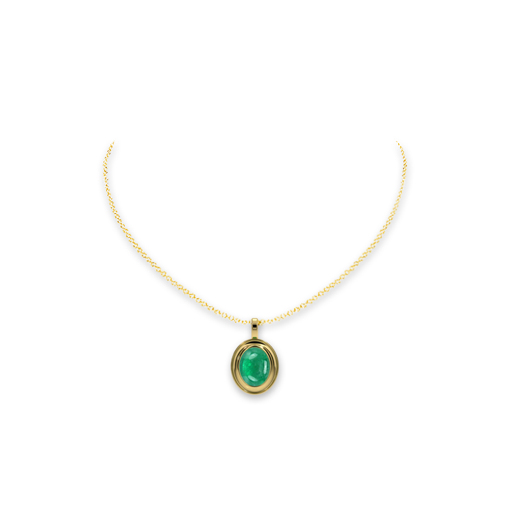 Jewelry image on model