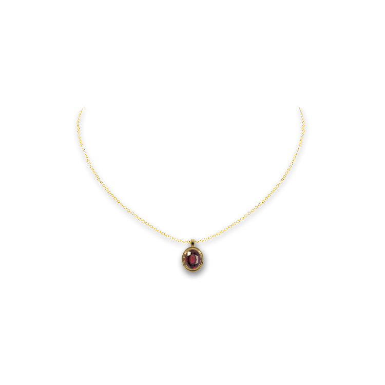 Jewelry image on model