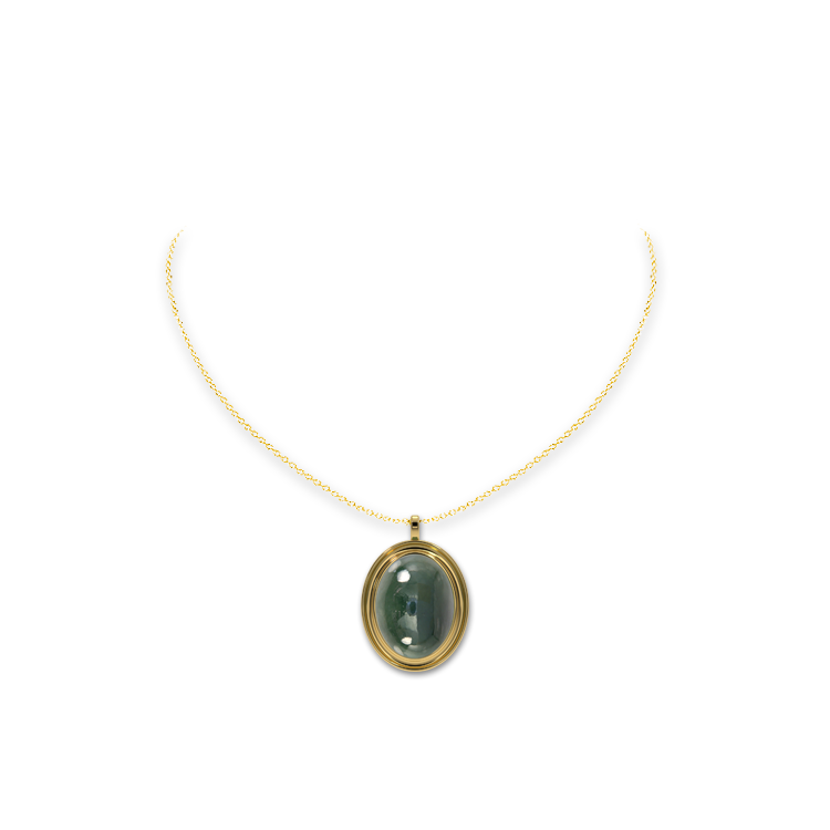 Jewelry image on model
