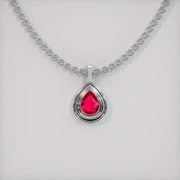 Ruby Pendant 1.19 Ct., 18K White Gold Preview
