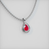 Ruby Pendant 1.19 Ct., 18K White Gold Preview