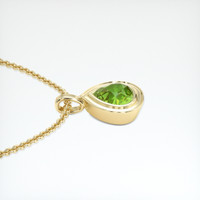 3.19 Ct. Gemstone Pendant, 18K Yellow Gold 3