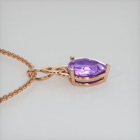 1.50 Ct. Gemstone Pendant, 14K Rose Gold 3