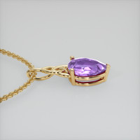 1.50 Ct. Gemstone Pendant, 14K Yellow Gold 3