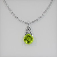 1.31 Ct. Gemstone Pendant, Platinum 950 1