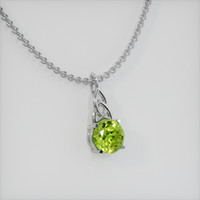 1.31 Ct. Gemstone Pendant, Platinum 950 2