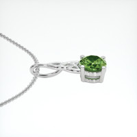 0.75 Ct. Gemstone Pendant, Platinum 950 3