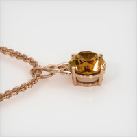 6.85 Ct. Gemstone Pendant, 14K Rose Gold 3