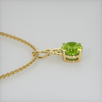 1.31 Ct. Gemstone Pendant, 14K Yellow Gold 3