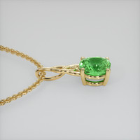 1.54 Ct. Gemstone Pendant, 14K Yellow Gold 3