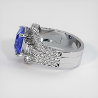 4.09 Ct. Color Change Sapphire Ring, Platinum 950 4