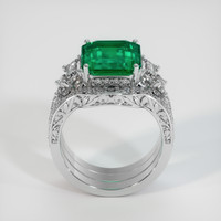 4.98 Ct. Emerald Ring, Platinum 950 3