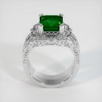 4.25 Ct. Emerald Ring, Platinum 950 3