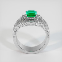 1.42 Ct. Emerald Ring, Platinum 950 3