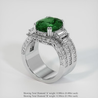 5.57 Ct. Gemstone Ring, Platinum 950 2