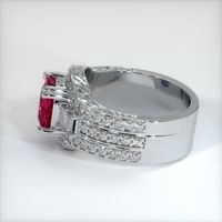 2.76 Ct. Ruby Ring, Platinum 950 4