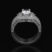 1.95 Ct. Sapphire Ring, Platinum 950 3