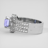 2.00 Ct. Bi Color Sapphire Ring, Platinum 950 4