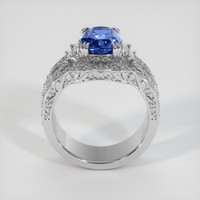 5.03 Ct. Blue Sapphire Ring, Platinum 950 3