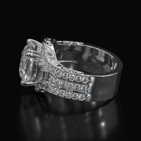 3.99 Ct. Sapphire Ring, Platinum 950 4