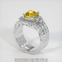 3.56 Ct. Sapphire Ring, Platinum 950 2
