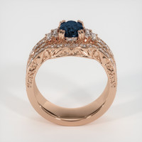 1.07 Ct. Sapphire Ring, 18K Rose Gold 3