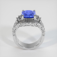 4.09 Ct. Color Change Sapphire Ring, 14K White Gold 3