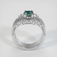 1.57 Ct. Sapphire Ring, 14K White Gold 3