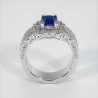 1.24 Ct. Sapphire Ring, 18K White Gold 3