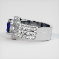 1.24 Ct. Sapphire Ring, 18K White Gold 4