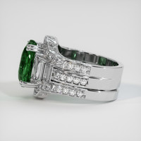 5.57 Ct. Gemstone Ring, 18K White Gold 4