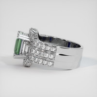 3.59 Ct. Sapphire Ring, 18K White Gold 4