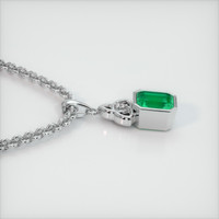 4.73 Ct. Emerald Pendant, Platinum 950 3