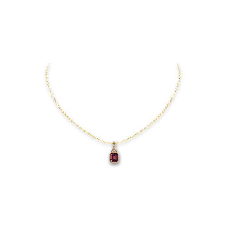 Jewelry image on model