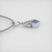 1.11 Ct. Sapphire Pendant, Platinum 950 3