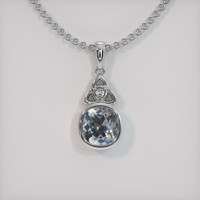 1.18 Ct. Gemstone Pendant, Platinum 950 1