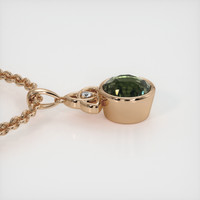 4.03 Ct. Gemstone Pendant, 14K Rose Gold 3