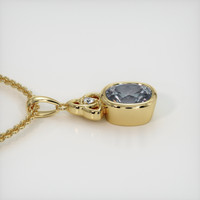 1.18 Ct. Gemstone Pendant, 14K Yellow Gold 3