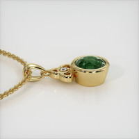 1.56 Ct. Gemstone Pendant, 18K Yellow Gold 3