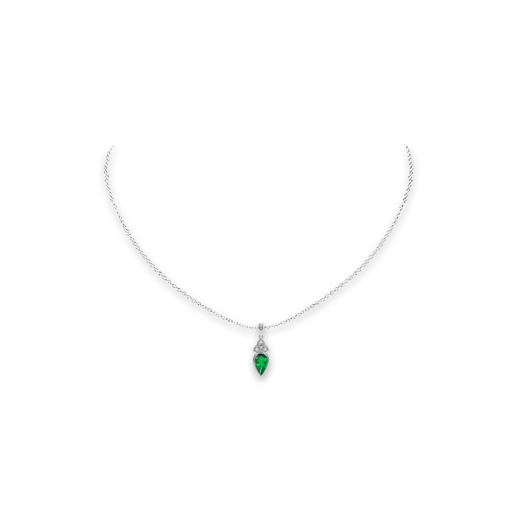 Jewelry image on model