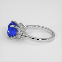 5.34 Ct. Blue Sapphire Ring, Platinum 950 4