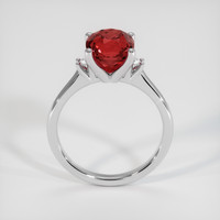 3.10 Ct. Gemstone Ring, Platinum 950 3