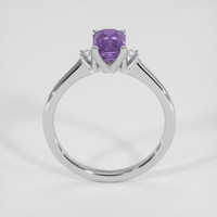 1.30 Ct. Purple Sapphire Ring, Platinum 950 3