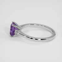 1.30 Ct. Purple Sapphire Ring, Platinum 950 4