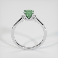 1.50 Ct. Green Sapphire Ring, Platinum 950 3