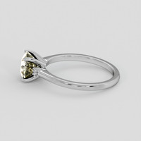 1.53 Ct. Bi Color / Parti Sapphire Ring, Platinum 950 4