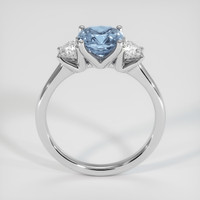 1.56 Ct. Blue Sapphire Ring, Platinum 950 3